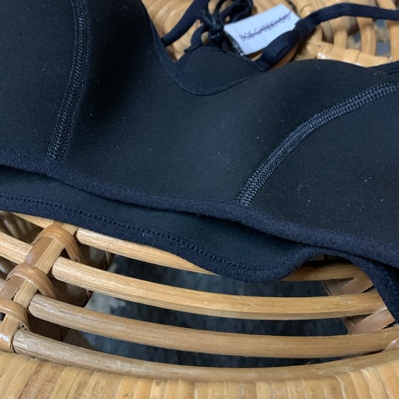 Free people dos gardenias maiden surf bikini trip black nwtags size 1 - Picture 5 of 7